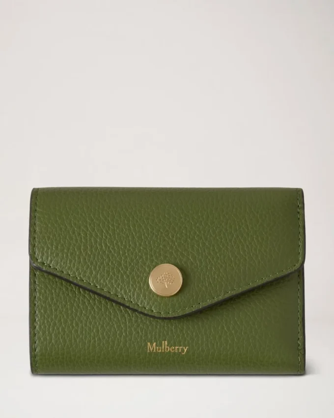 Folded Multi-Card Wallet Fern Small Classic Grain