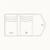 Folded Multi-Card Wallet Black Small Classic Grain