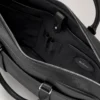 Heritage Briefcase Black Small Classic Grain Women