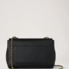 Medium Lily Black Glossy Goat Women
