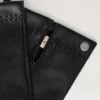 Men’s Soft Nappa Gloves Black Smooth Nappa Scarves & Hats