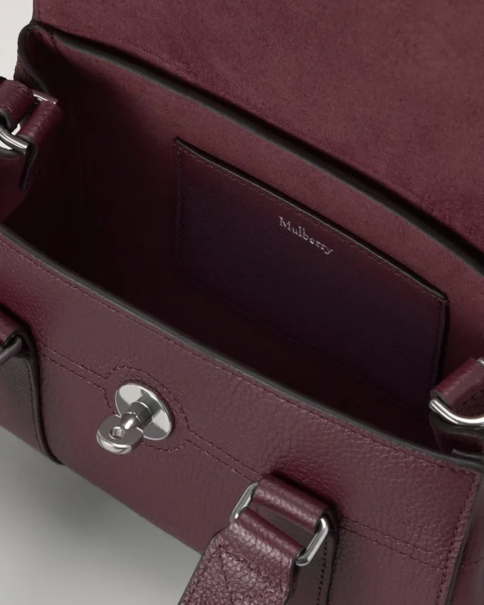 Mini Bayswater Black Cherry Small Classic Grain