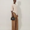 Mini Bayswater Black Small Classic Grain Top Handle Bags