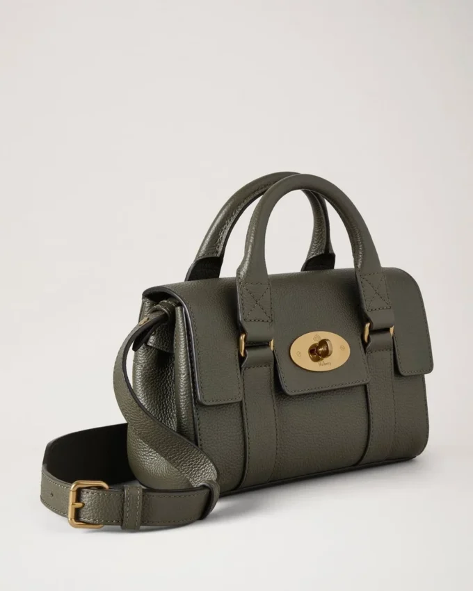 Mini Bayswater Juniper Green Small Classic Grain