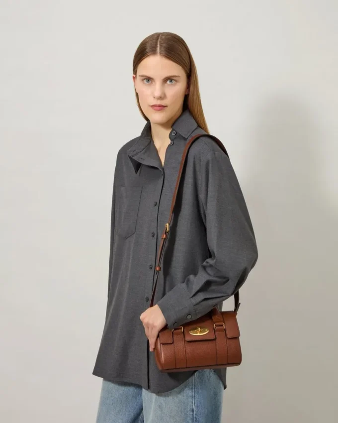 Mini Bayswater Oak Two-Tone Small Classic Grain