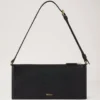 Mini Roxanne Shoulder Bag Black Small Classic Grain