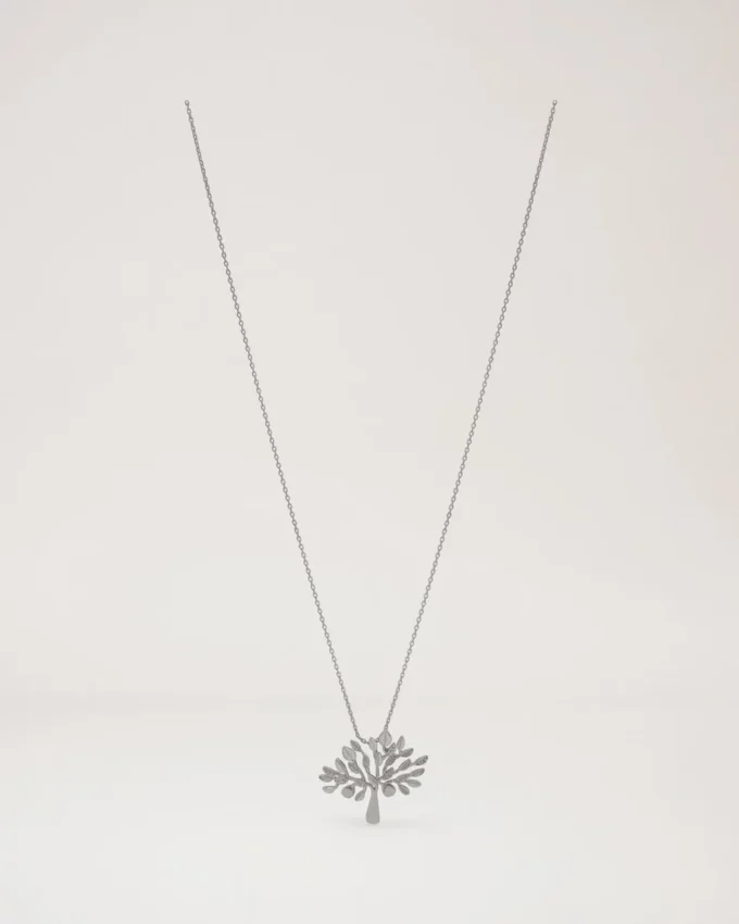 Mulberry Tree Necklace Silver Sterling Silver Women