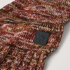Ombre Degrade Scarf Rust Lambswool Women