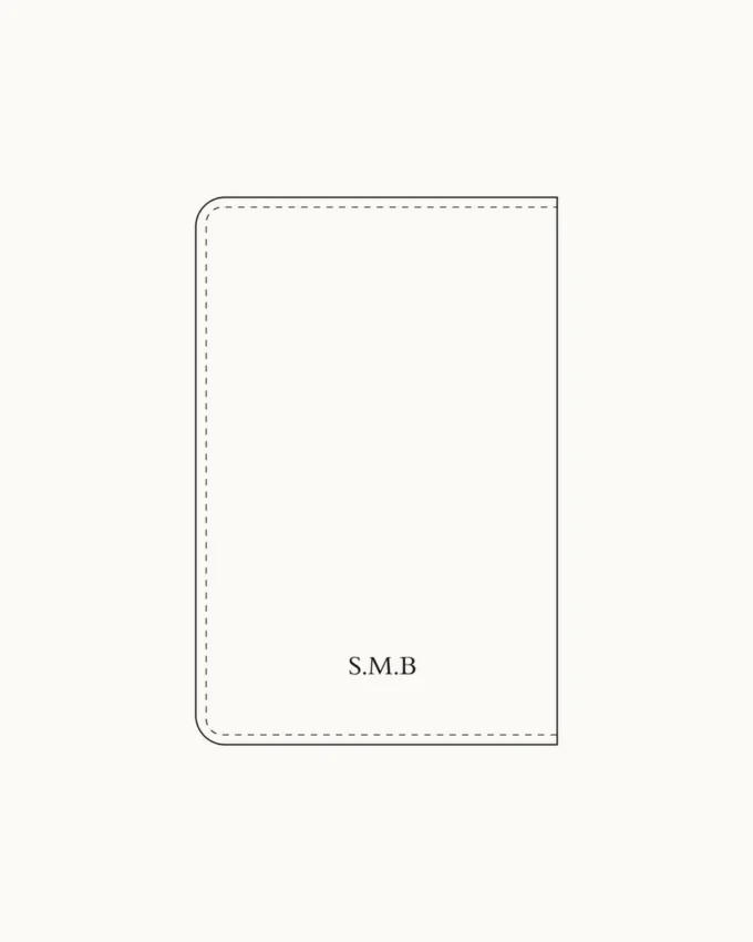 Passport Cover Cashmere Taupe Small Classic Grain