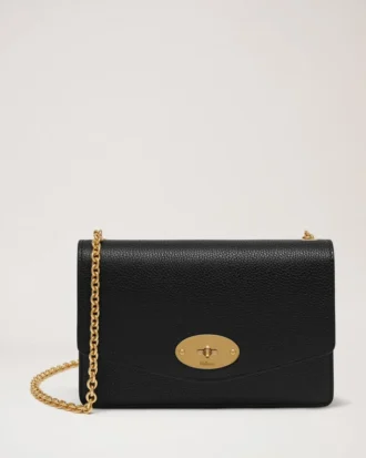 Small Darley Black Small Classic Grain Darley